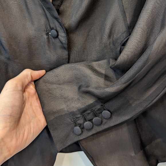 Robert Rodriguez Silk Blazer - Picture 4 of 7